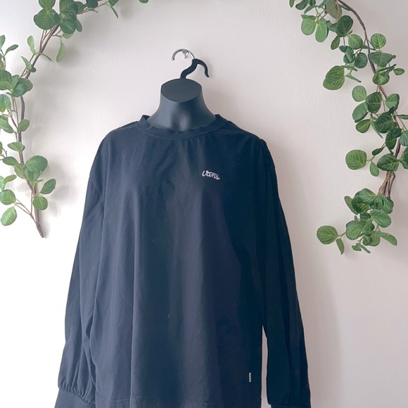 • Vans Off The Wall Long Sleeve Black Shirt - Picture 1 of 7